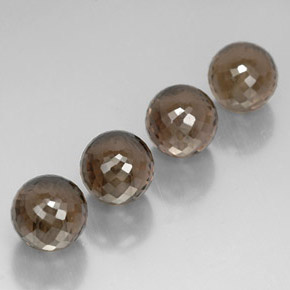 Achetez naturel ct marron quartz fumé gems, sphère / boule, en provenance brésil chez gemselect. en stock, livraison internationale!