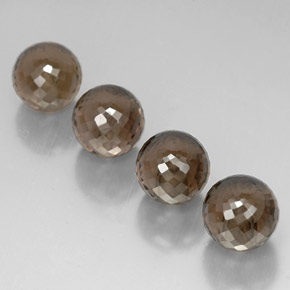 Achetez naturel ct marron quartz fumé gems, sphère / boule, en provenance brésil chez gemselect. en stock, livraison internationale!