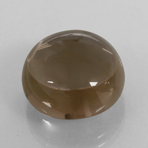 Quartz fumé marron naturelle transparent, 14,58 ct, transparent / translucide