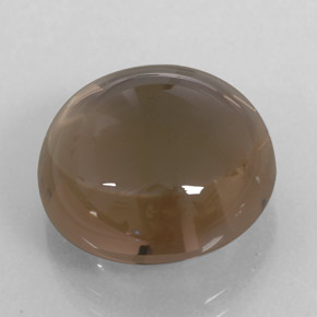 Quartz fumé marron naturelle transparent, 13,12 ct, transparent / translucide