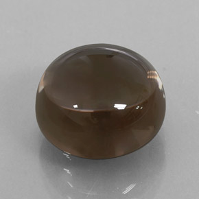 Quartz fumé marron naturelle transparent, 8,96 ct, transparent / translucide