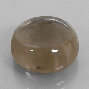 Quartz fumé marron naturelle transparent, 11,52 ct, transparent / translucide