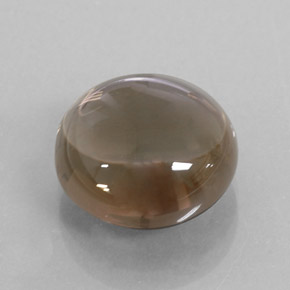 Quartz fumé marron naturelle transparent, 6,81 ct, transparent / translucide