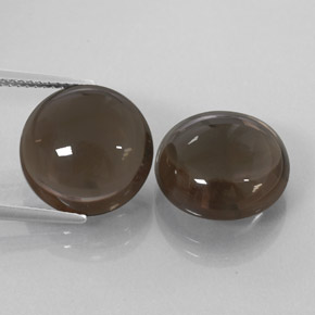 Achetez naturel 16,27ct marron quartz fumé gems, transparent, en provenance brésil chez gemselect. en stock, livraison internationale!