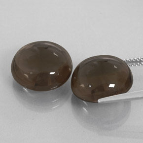 Achetez naturel 16,27ct marron quartz fumé gems, transparent, en provenance brésil chez gemselect. en stock, livraison internationale!