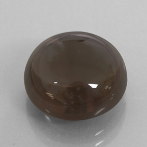 Quartz fumé marron naturelle transparent, 9,00 ct, transparent / translucide