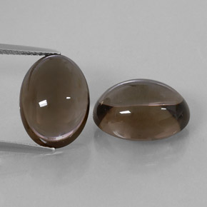 Achetez naturel ct marron quartz fumé gems, coupe ovale, en provenance brésil chez gemselect. en stock, livraison internationale!