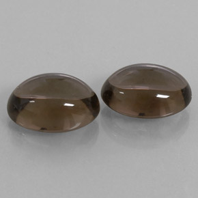 Achetez naturel ct marron quartz fumé gems, coupe ovale, en provenance brésil chez gemselect. en stock, livraison internationale!