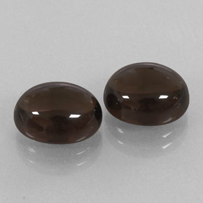Achetez naturel ct marron quartz fumé gems, coupe ovale, en provenance brésil chez gemselect. en stock, livraison internationale!
