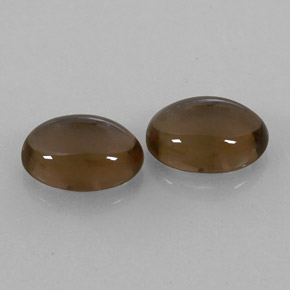 Achetez naturel ct marron quartz fumé gems, coupe ovale, en provenance brésil chez gemselect. en stock, livraison internationale!