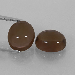 Achetez naturel ct marron quartz fumé gems, coupe ovale, en provenance brésil chez gemselect. en stock, livraison internationale!