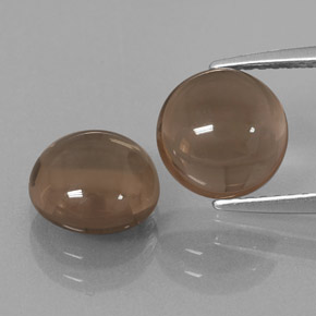Achetez naturel ct marron quartz fumé gems, coupe roude, en provenance brésil chez gemselect. en stock, livraison internationale!