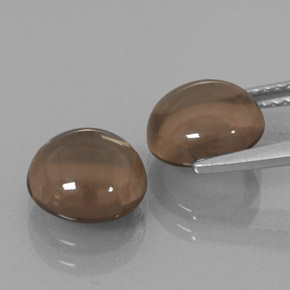 Achetez naturel ct marron quartz fumé gems, coupe roude, en provenance brésil chez gemselect. en stock, livraison internationale!