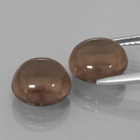 Achetez naturel ct marron quartz fumé gems, coupe roude, en provenance brésil chez gemselect. en stock, livraison internationale!