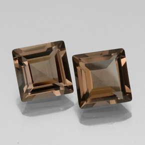 Achetez naturel ct marron quartz fumé gems, carré, en provenance brésil chez gemselect. en stock, livraison internationale!