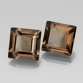 Achetez naturel ct marron quartz fumé gems, carré, en provenance brésil chez gemselect. en stock, livraison internationale!