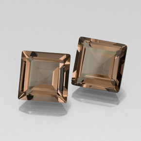 Achetez naturel ct marron quartz fumé gems, carré, en provenance brésil chez gemselect. en stock, livraison internationale!