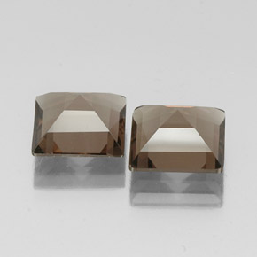 Achetez naturel ct marron quartz fumé gems, carré, en provenance brésil chez gemselect. en stock, livraison internationale!