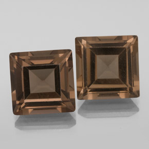 Achetez naturel ct marron quartz fumé gems, carré, en provenance brésil chez gemselect. en stock, livraison internationale!