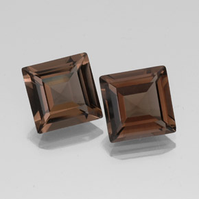 Achetez naturel ct marron quartz fumé gems, carré, en provenance brésil chez gemselect. en stock, livraison internationale!