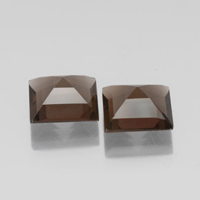 Achetez naturel ct marron quartz fumé gems, carré, en provenance brésil chez gemselect. en stock, livraison internationale!