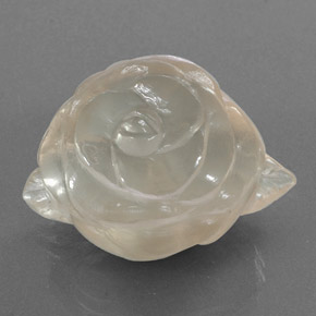 Quartz fumé marron naturelle forme fantaisie, 41,66 ct, transparent