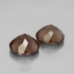 Achetez naturel ct marron quartz fumé gems, coupe roude, en provenance brésil chez gemselect. en stock, livraison internationale!