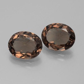 Achetez naturel ct marron quartz fumé gems, coupe ovale, en provenance brésil chez gemselect. en stock, livraison internationale!
