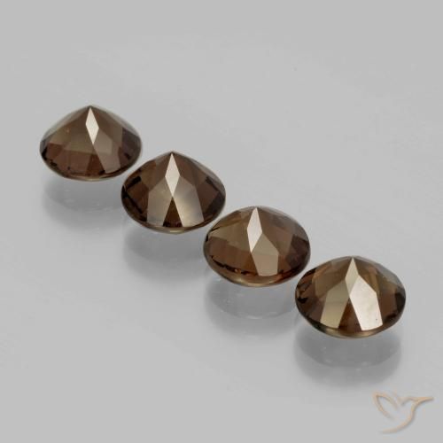 Shop natural 6.92ct Brun caryer Quartz fumé gems, Tour, from Brésil at GemSelect. In stock, global shipping!