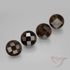 Shop natural 6.66ct Brun chocolat profond Quartz fumé gems, Tour, from Brésil at GemSelect. In stock, global shipping!