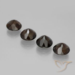 Shop natural 6.66ct Brun chocolat profond Quartz fumé gems, Tour, from Brésil at GemSelect. In stock, global shipping!