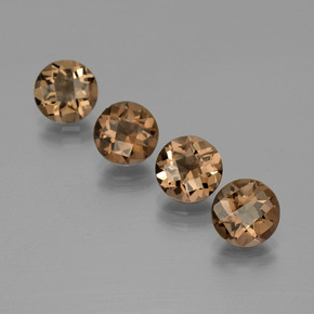 Achetez naturel 6,25ct marron quartz fumé gems, coupe roude, en provenance brésil chez gemselect. en stock, livraison internationale!
