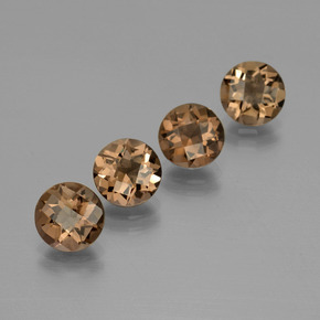Achetez naturel 6,25ct marron quartz fumé gems, coupe roude, en provenance brésil chez gemselect. en stock, livraison internationale!