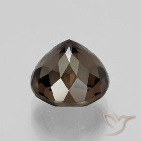 Quartz fumé Marron foncé naturelle Tour, 4.53 ct, VVS