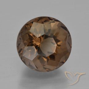Quartz fumé Brun moyen naturelle Tour, 6.63 ct, VVS