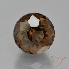 Quartz fumé Brun moyen naturelle Tour, 6.02 ct, VVS