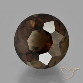 Quartz fumé Marron ambré naturelle Tour, 7.27 ct, VVS-VS