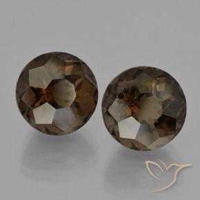 Shop natural 12.50ct Marron foncé Quartz fumé gems, Tour, from Brésil at GemSelect. In stock, global shipping!