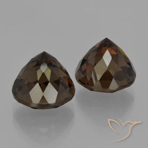 Shop natural 12.50ct Marron foncé Quartz fumé gems, Tour, from Brésil at GemSelect. In stock, global shipping!