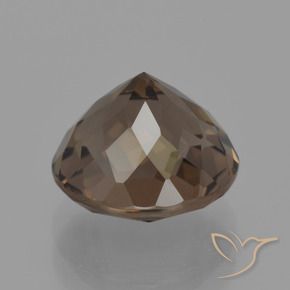 Quartz fumé Brun caryer naturelle Tour, 3.27 ct, VVS-VS