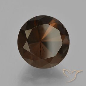 Quartz fumé Brun caryer naturelle Tour, 5.78 ct, VVS