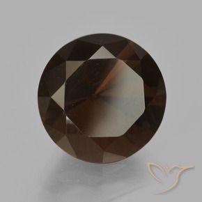 Quartz fumé Brun rougeâtre naturelle Tour, 6.77 ct, VVS-VS