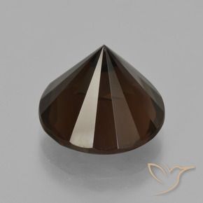 Quartz fumé Brun rougeâtre naturelle Tour, 6.77 ct, VVS-VS