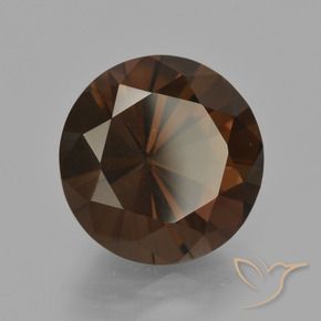 Quartz fumé Brun caryer naturelle Tour, 6.07 ct, VVS