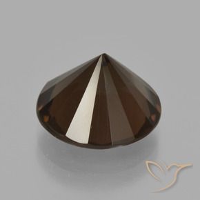 Quartz fumé Brun caryer naturelle Tour, 6.07 ct, VVS