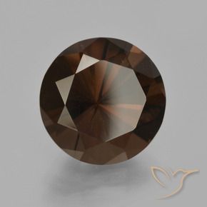 Quartz fumé Brun caryer naturelle Tour, 5.67 ct, VVS