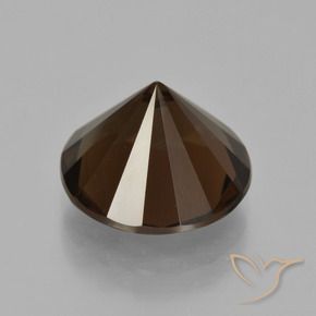 Quartz fumé Brun caryer naturelle Tour, 5.67 ct, VVS
