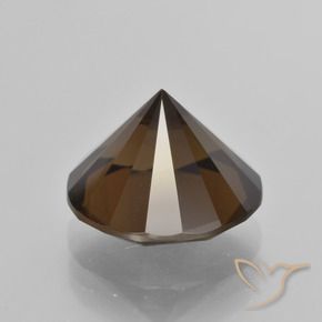 Quartz fumé Brun caryer naturelle Tour, 8.33 ct, VVS