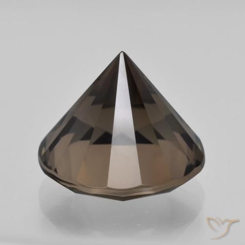 Quartz fumé Brun naturelle Tour, 5.58 ct, VVS