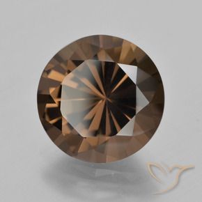 Quartz fumé Brun caryer naturelle Tour, 5.85 ct, VVS